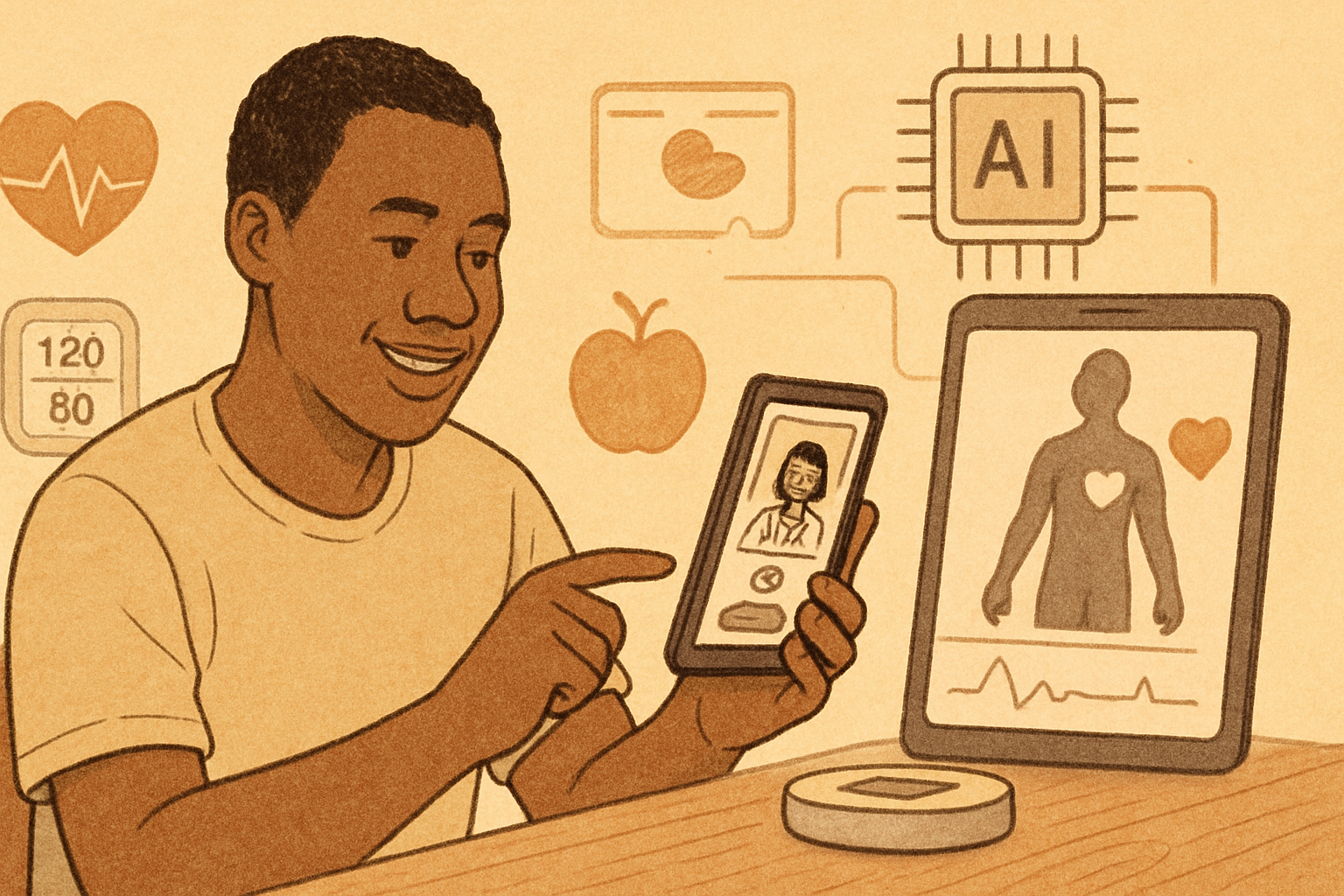 AI 기반 솔루션으로 생활습관병 관리에 도전하는 새로운 시도