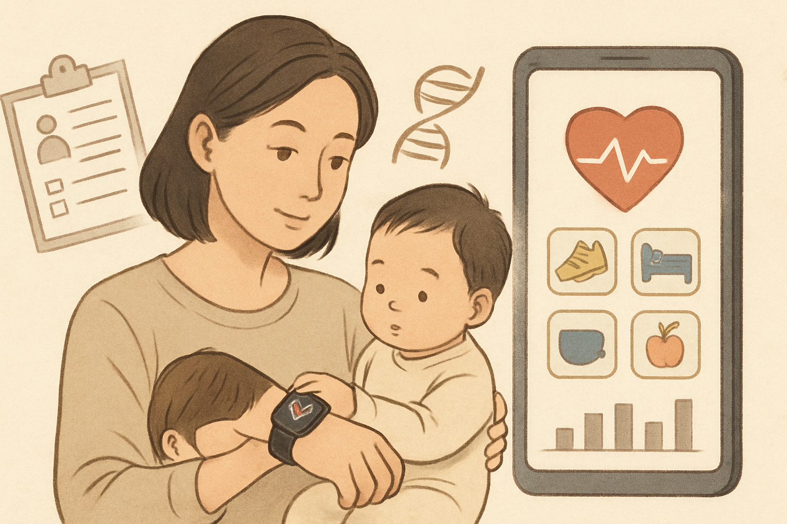 예측 건강: 생활 습관 데이터가 예방 의학이 되는 시대